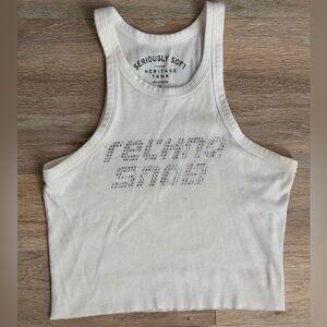 Techno snob tank top